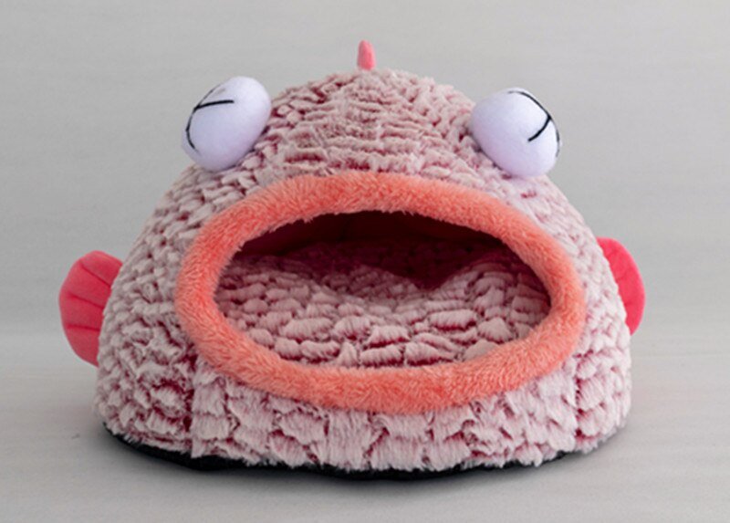 Cats House Soft Pet Bed Mat Tent Winter Warm Kennel Cave For Small Medium Dogs Cats Cute Puppy Sleeping Mat Nest Pets Supplies-2